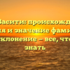 Аль-Васити: происхождение, история и значение фамилии, а также склонение — все, что нужно знать