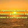 Изучаем происхождение, историю и значения фамилии Брунер: склонение и интересные факты