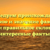 Исследуем происхождение, историю и значение фамилии Бибило: правильное склонение и интересные факты.