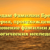 По следам Фамилии Брешков: история, происхождение и склонение фамилии для генеалогических исследований