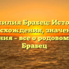 Фамилия Брабец: История происхождения, значения и склонения – все о родовом имени Брабец