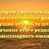 Исследуем происхождение, историю и склонение фамилии Андрущак: откройте для себя значение этого редкого фамилиарного имени.