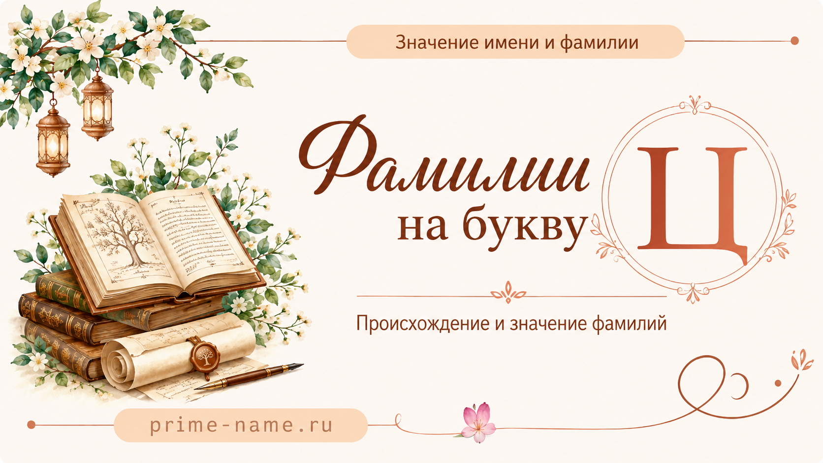 Фамилии на букву Ц — происхождение и значение фамилий